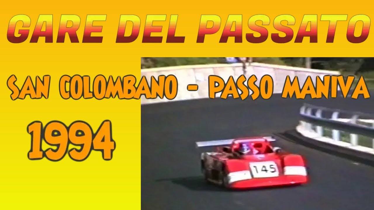 Gare del passato: CRONOSCALATA PASSO MANIVA 1994
