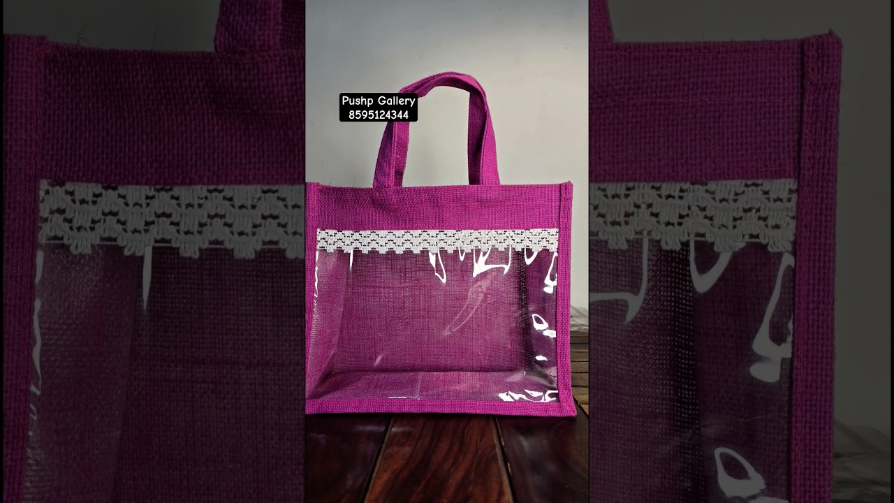 jute hamper bag #pushpgallery #junctionboxmanufacturer #smallbusiness #jutebag #jutehamper #jute