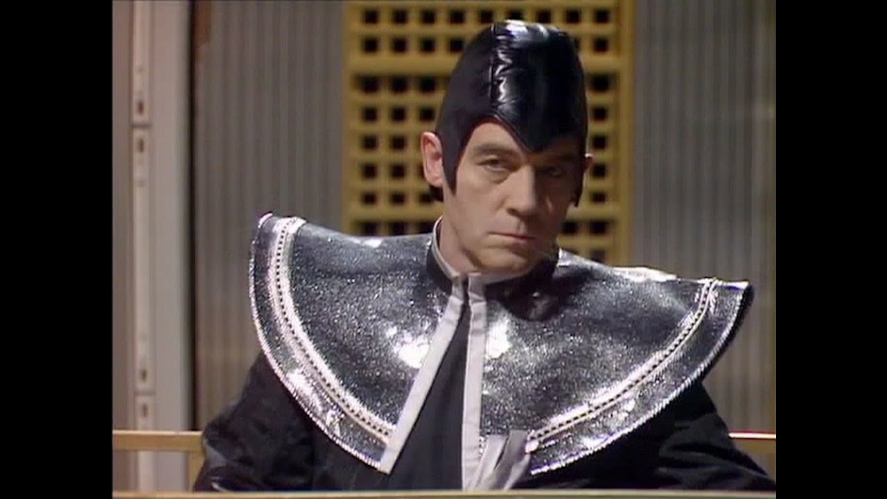 ''Doctor Who'' -The 6th Doctor (Colin Baker) and the Valeyard (Michael Jayston) - ''Policy of Truth