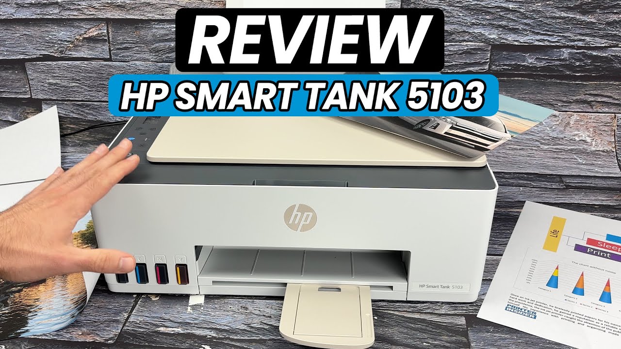 Обзор принтера HP Smart Tank 5103: плюсы и минусы