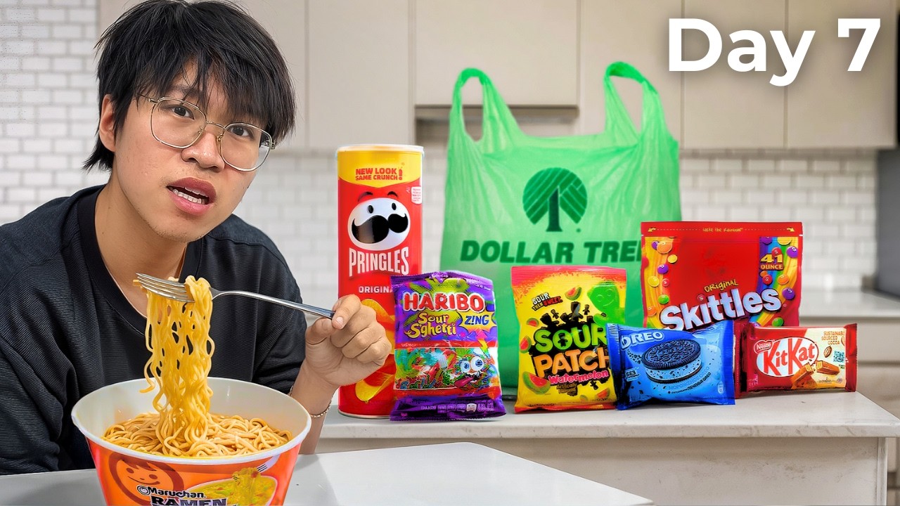 Я ела ТОЛЬКО еду с Dollar Tree в течение 1 недели