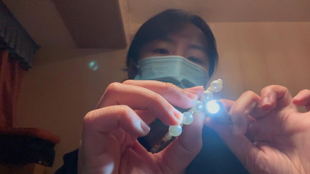 Hair clips introduction 2| Inaudible and unintelligible ASMR