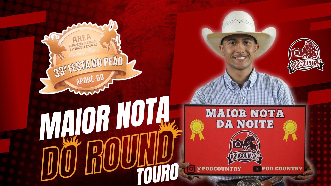 QUINTA FEIRA - MELHORES MONTARIAS RODEIO EM TOUROS - FESTA DO PE&Atilde;O DE APOR&Eacute; 2025