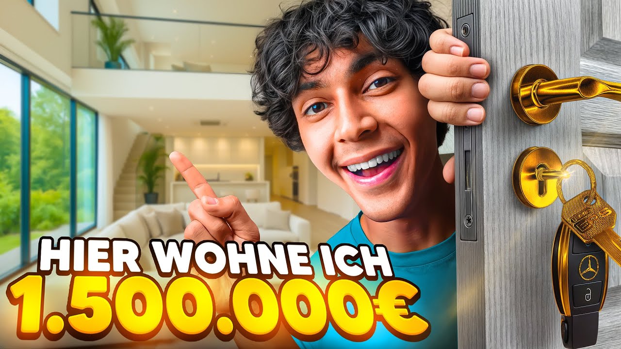 Ich zeige meine 1.500.000€ WOHNUNG 😳 | Yow Mohi
