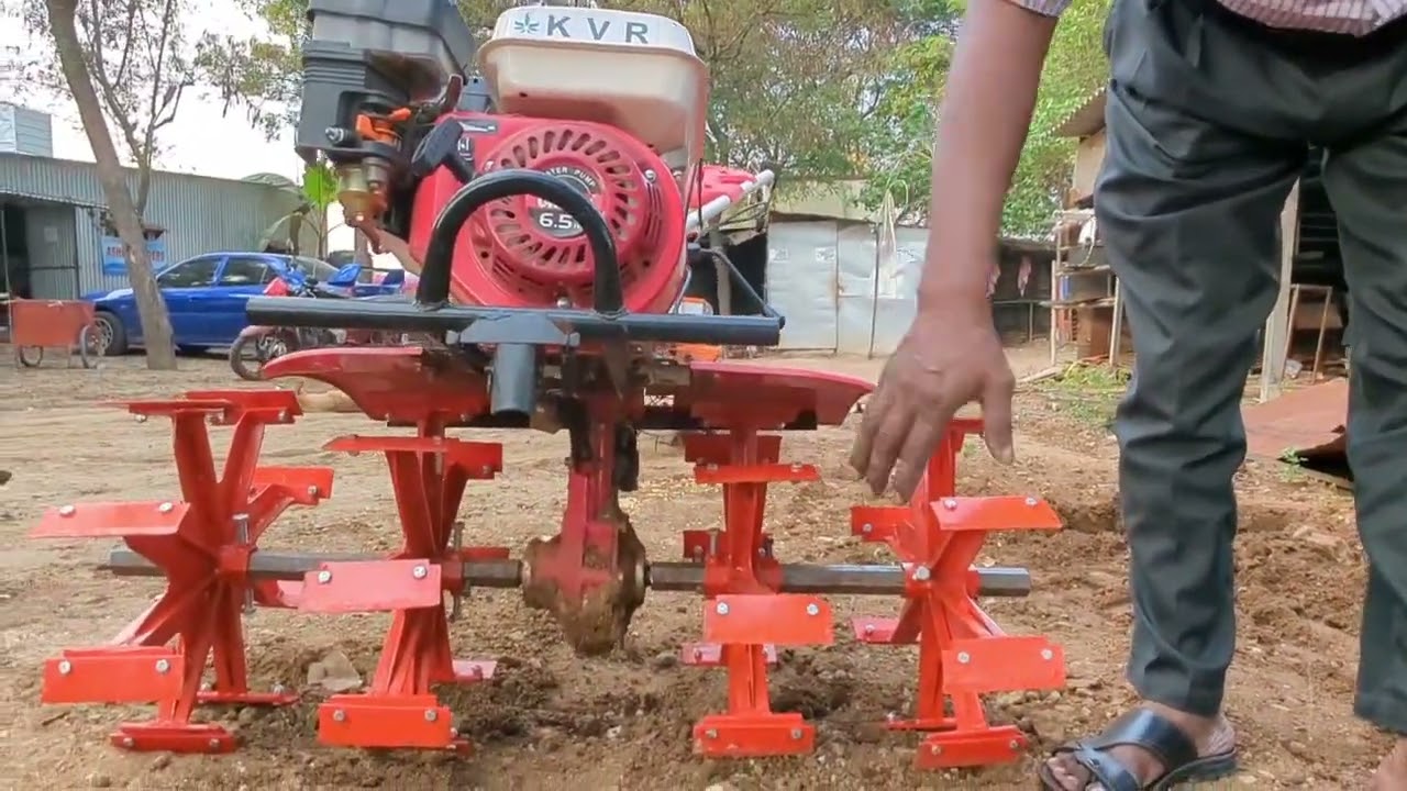 4 ROWS SEEDER RS 30000 7.5HP POWER WEEDER RS 24500 1 YEAR WARANTY MELUR MADURAI D TN🇮🇳🙏