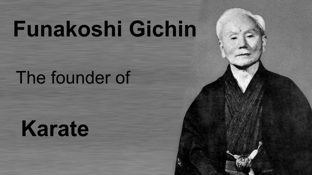 Old School 6: Gichin Funakoshi the founder of Karate