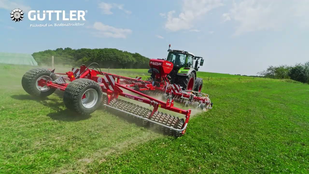 Ein Jahr mit dem Güttler GreenMaster – Grünlandpflege von Frühling bis Herbst