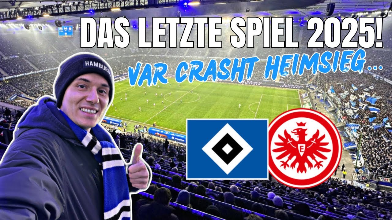EIN LETZTES MAL 2025‼️🔥 HSV vs. Eintracht Frankfurt Stadion Vlog ⚽️🏟️ 