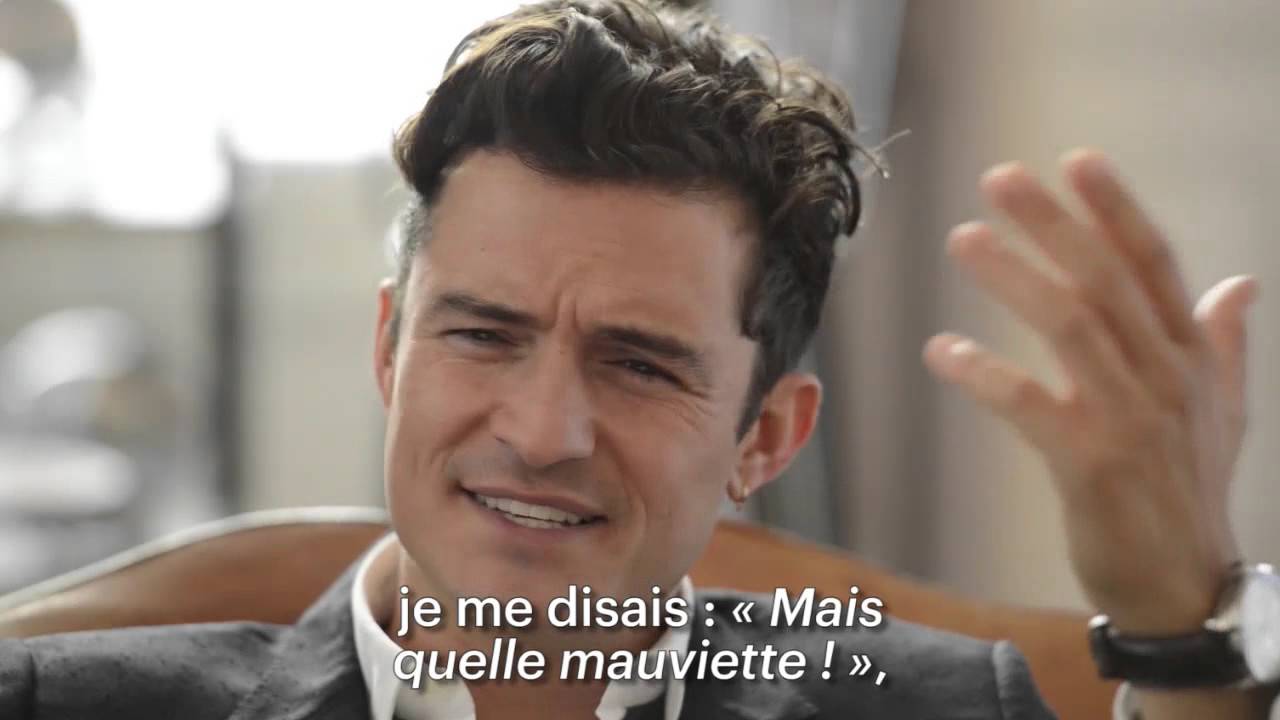 Orlando Bloom, talks about his roles - Deauville 2015