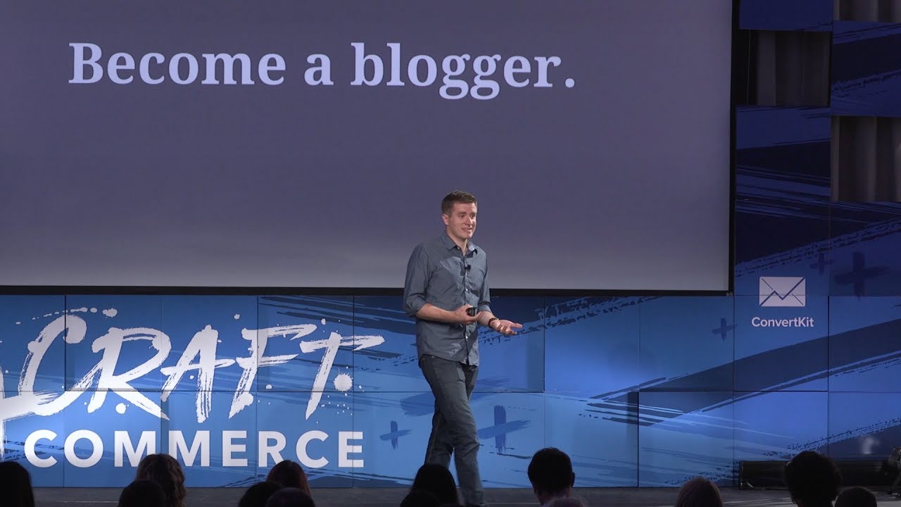 Why ConvertKit Exists + Where It's Headed Next - Nathan Barry at Craft + Commerce 2017