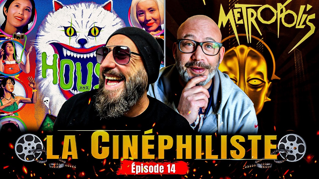 La CinéphiListe S01E14 On a vu Metropolis et HOUSE #film #cinema #critique  #podcast #