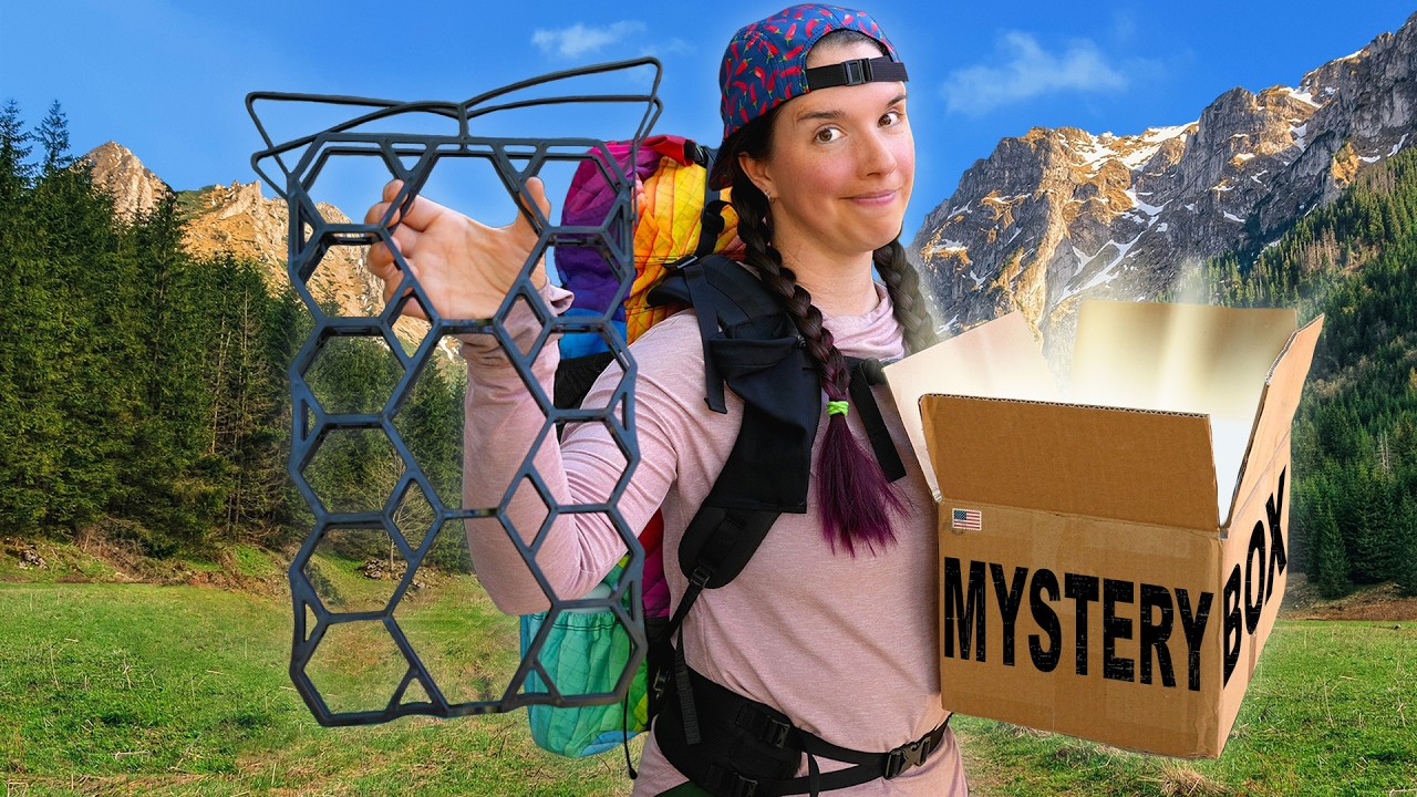 Backpacking with Funky Ultralight Gear From a MYSTERY BOX!