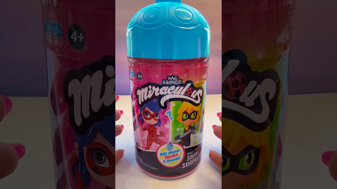 Unboxing Miraculous Shake & Reveal Surprise 🐞❤️#miraculous🐞 #ladybug #colorchange