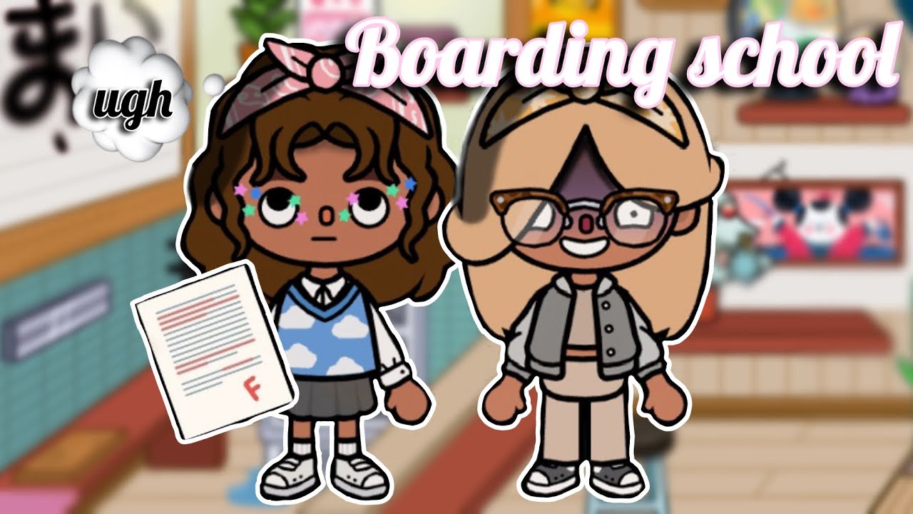 Boarding school📚 |TocaxPanda|Tocaboca tiktok roleplay|Tocaboca roleplay