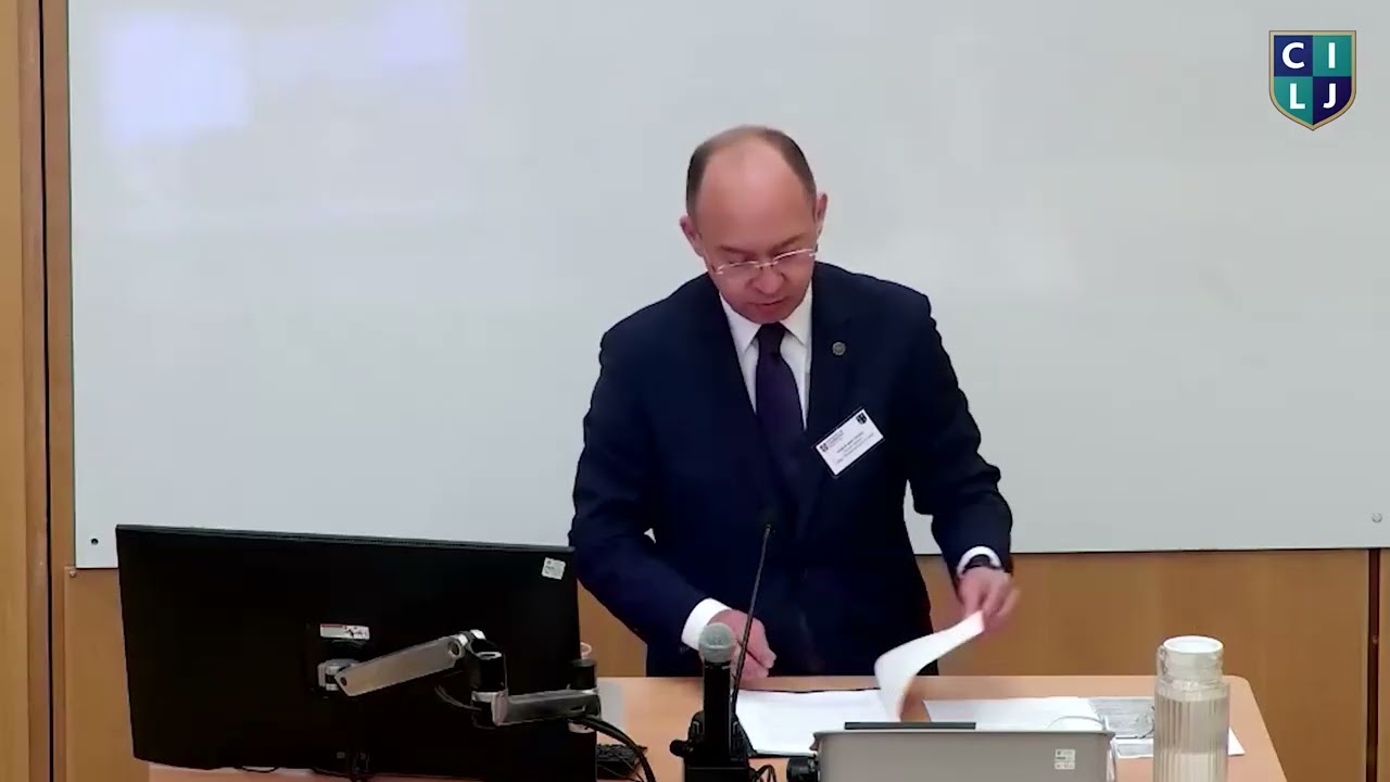 CILJ 2025: Открытие и первое программное выступление судьи Богдана Ауреску