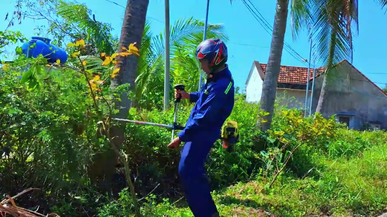Ngày thứ 2 giúp cụ già cắt dọn hàng rào 🌿