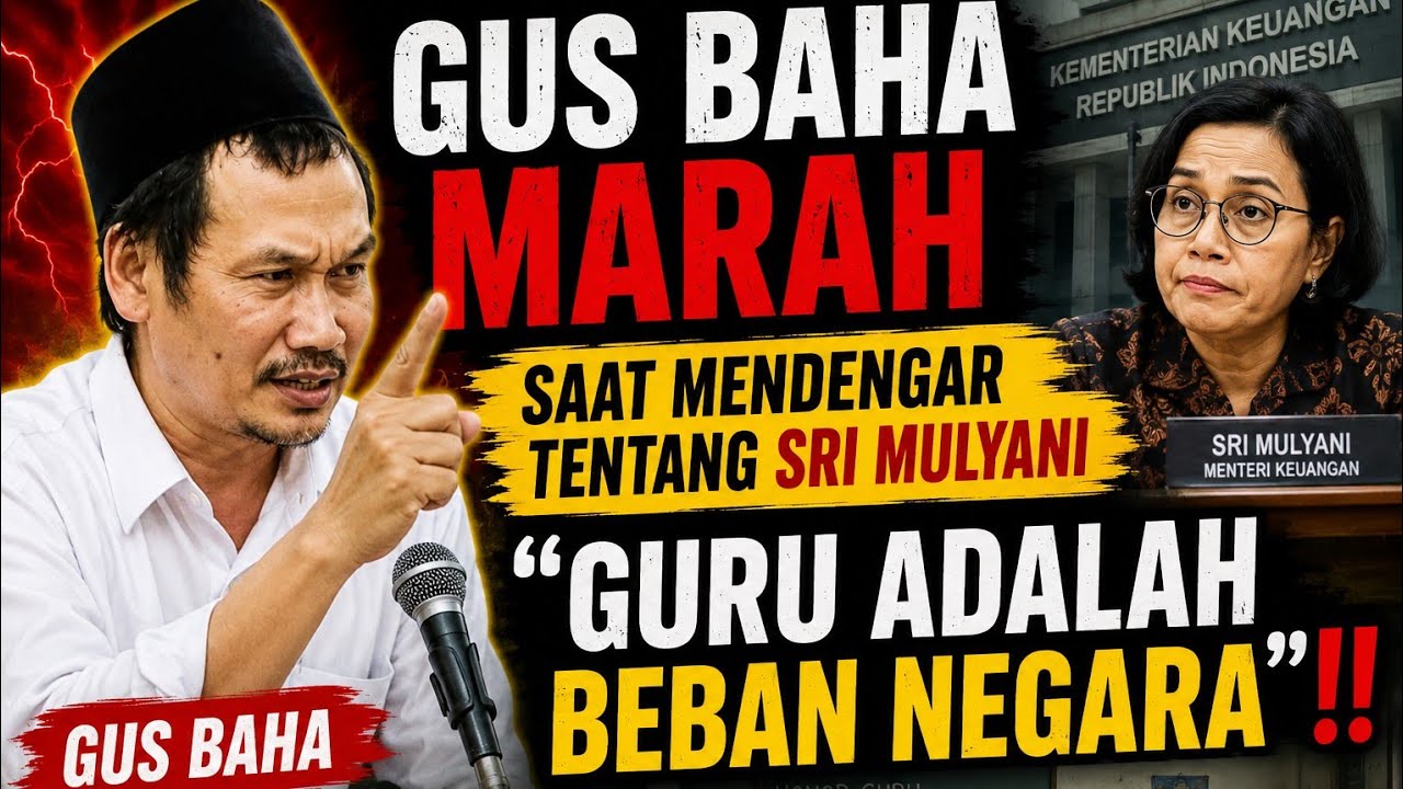 Marah Saat Mendengar Tentang Sri Mulyani : Guru Adalah Beban Negara ‼️