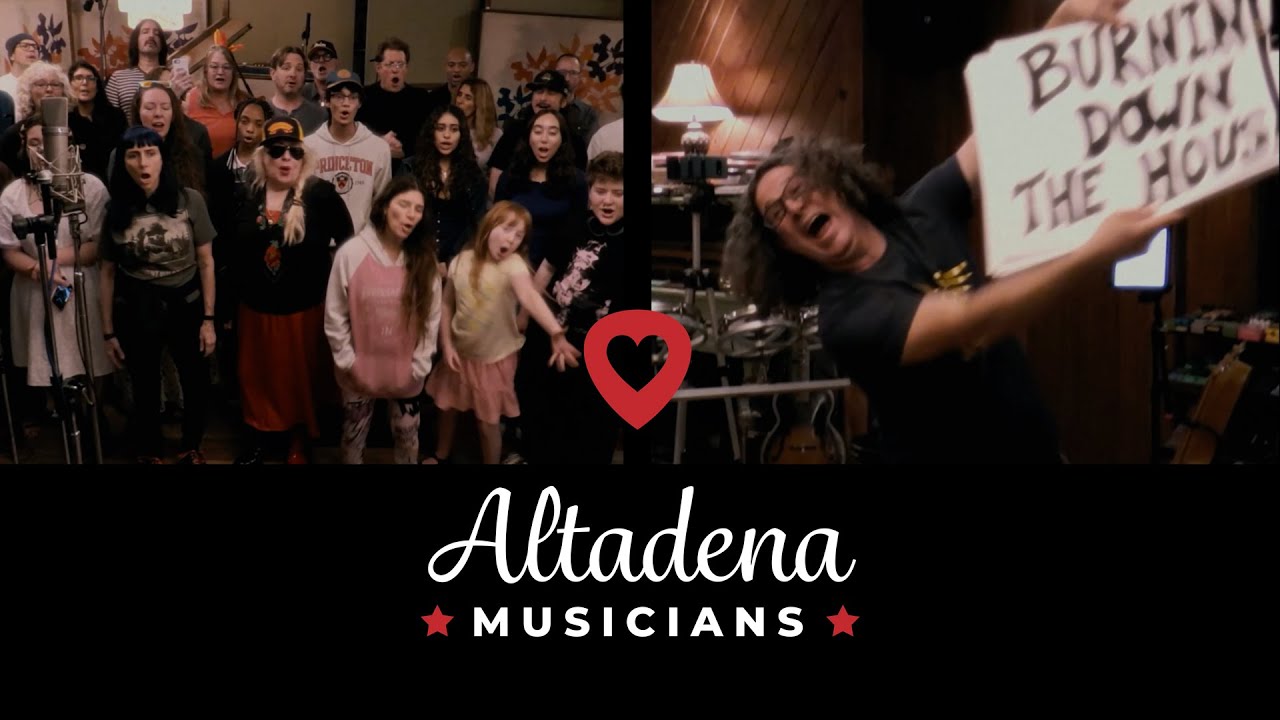 Burning Down the House ~ Altadena Musicians/Quazar and the Bamboozled
