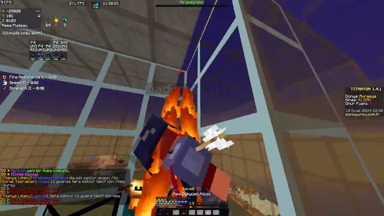 TITANYUM 7X KAN 4X BUZ 1X ZEHIR KESME PVP #sonoyuncu #titanyum