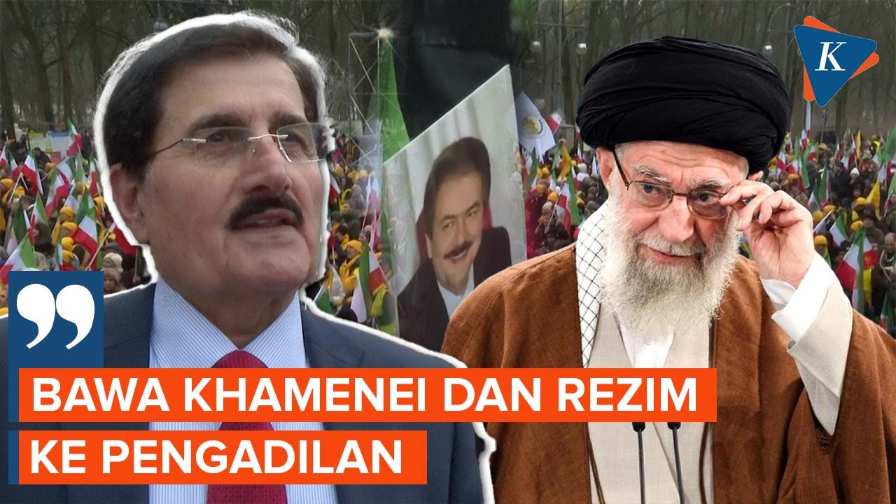 Oposisi Iran Gelar Demo di Jerman, Minta Khamenei Diseret ke Pengadilan