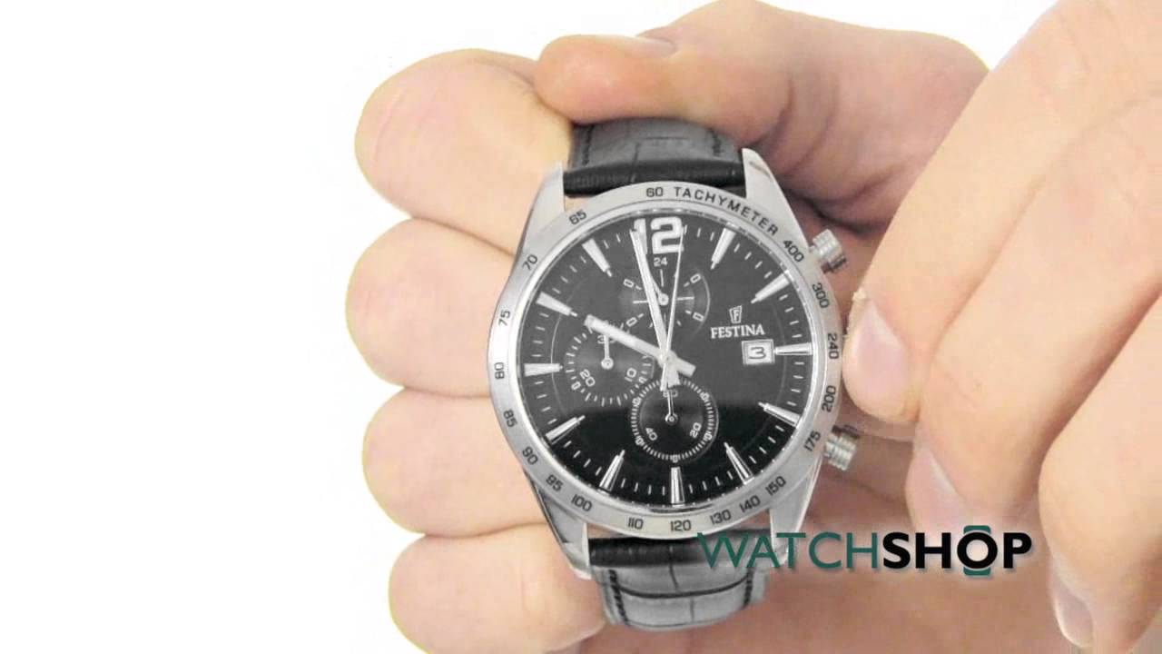 FESTINA MEN'S CHRONOGRAPH WATCH (F16760/4)