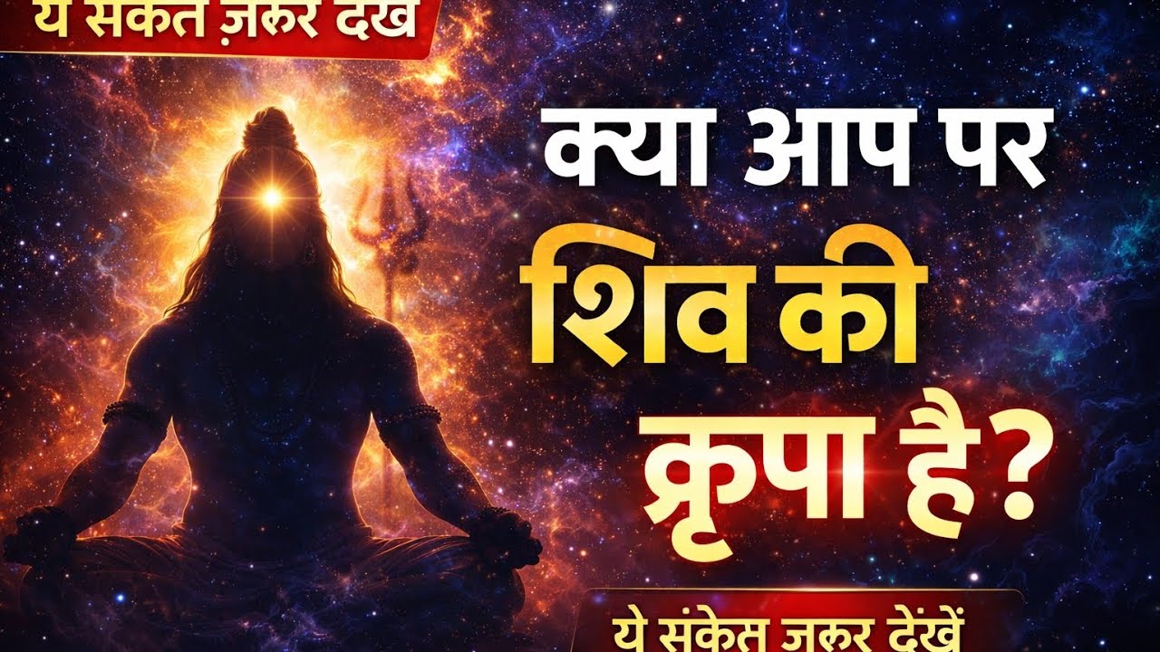 अगर आपके जीवन में ये बदलाव हो रहे हैं तो समझिए शिव की कृपा शुरू हो चुकी है