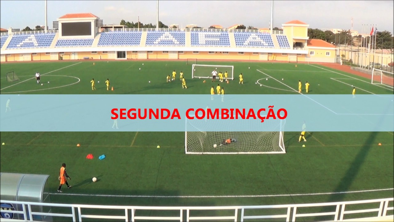 Ejercicios de Finalización de la Escuela de Fútbol Base AFA Angola (Parte-2)