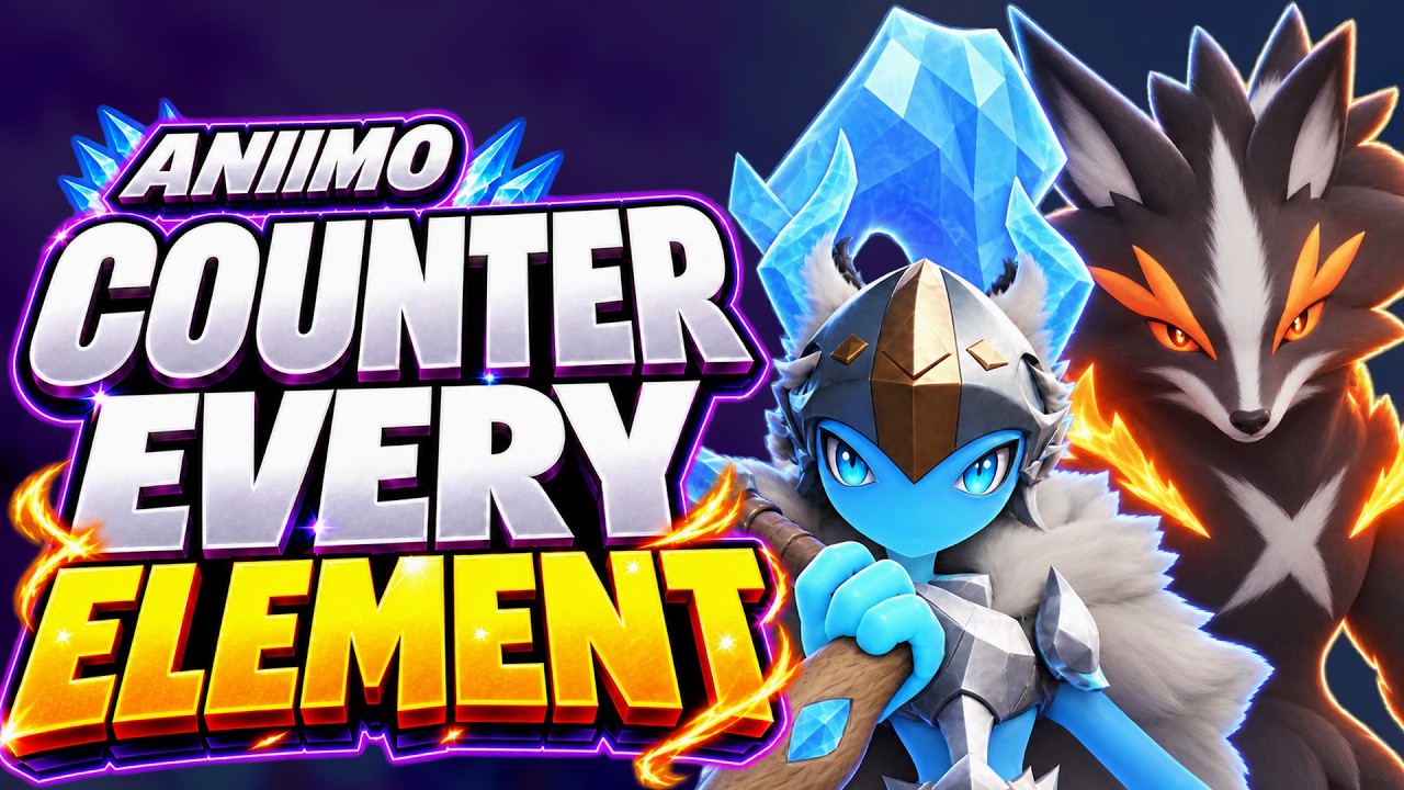 The Best Aniimo Team for EVERY Element (All 9 Counter Teams)