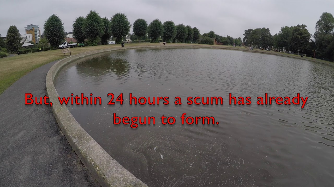 Victoria Park Newbury Boating Pond Refilled
