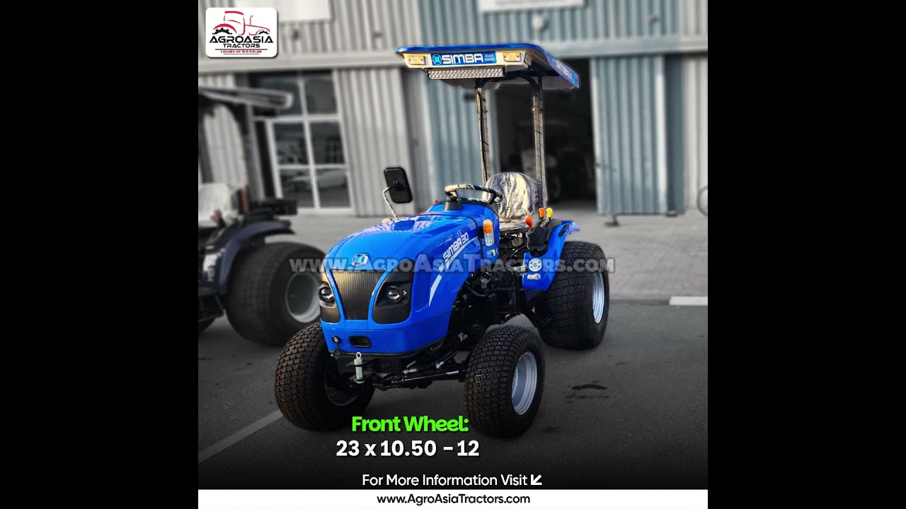 NEW HOLLAND SIMBA 30 4WD FOR SALE | 30HP MINI TRACTOR WITH TURF TIRES | AGROASIA TRACTORS| ORDER NOW