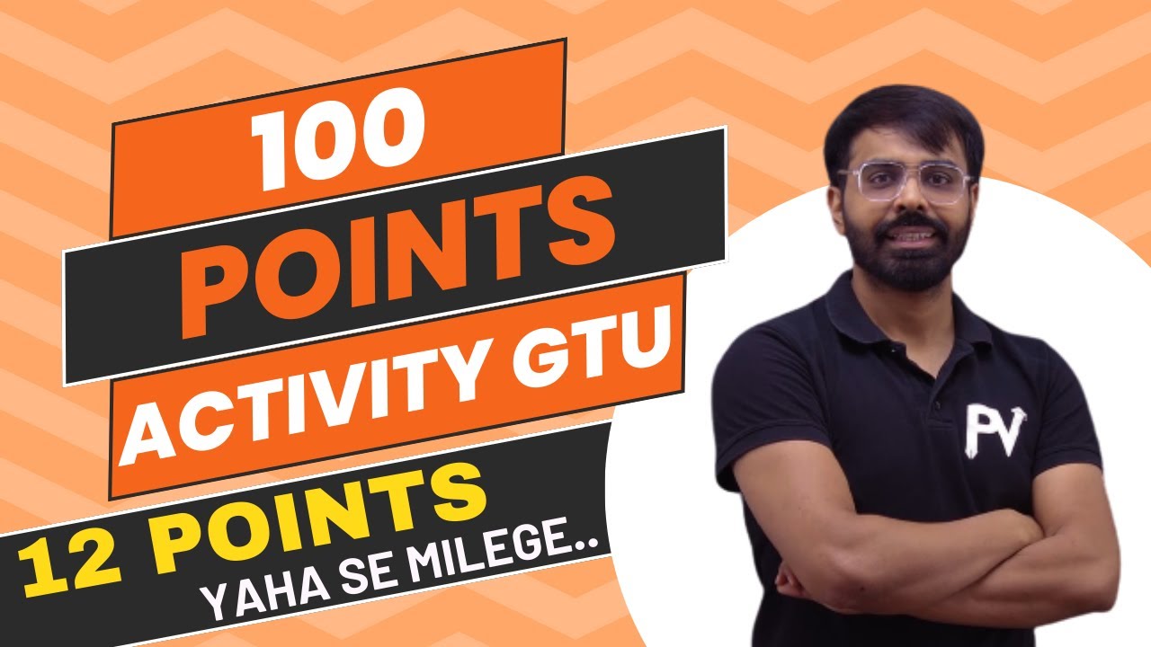 100 POINTS ACTIVITY | 12 POINTS EEK HI CERTIFICATE SE.. FOR ALL GTU STUDENTS..