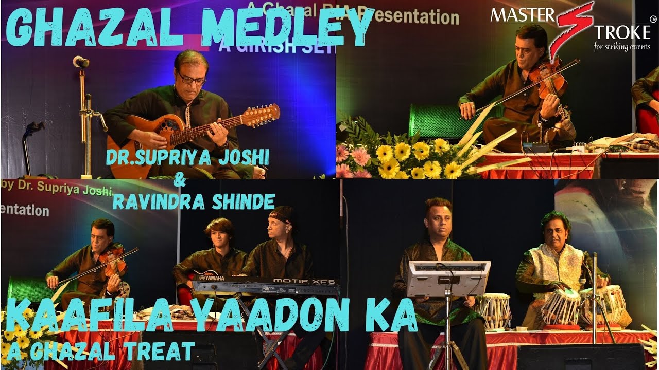 GHAZAL MEDLEY I JAGJIT SINGH I MASTER STROKE EVENTS I GIRISH SETIA  I KAAFILA YAADON KA