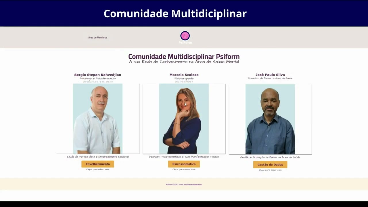 Psiform - HUB de Servi&ccedil;os para Psic&oacute;logos