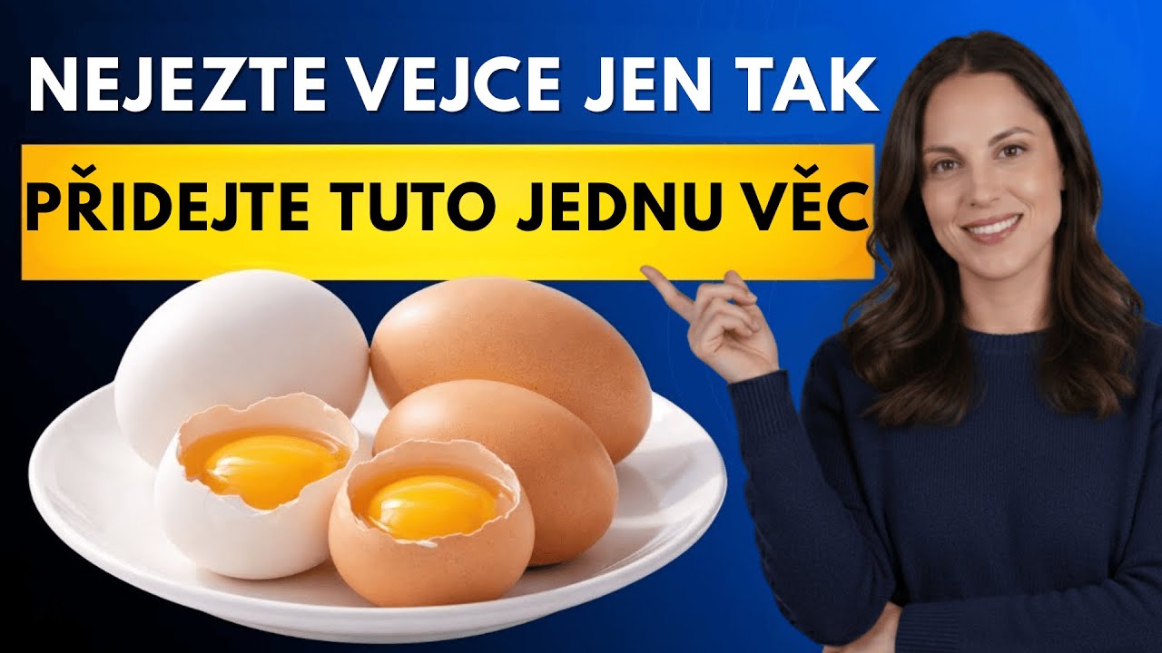 Po 60 nevařte vejce jen tak! Přidejte TUTO jednu ingredienci pro podporu testosteronu | Dr. Jana