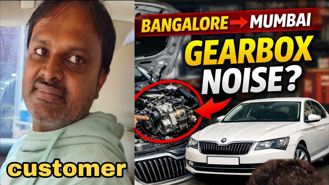 Skoda Superb Petrol Gearbox Noise Problem Solved | Automatic Transmission Fix/ banglore to mumbai 