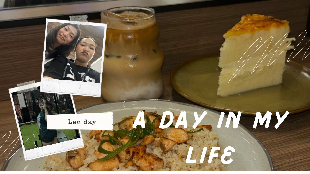 a day in my life | school errands, eating out & gym