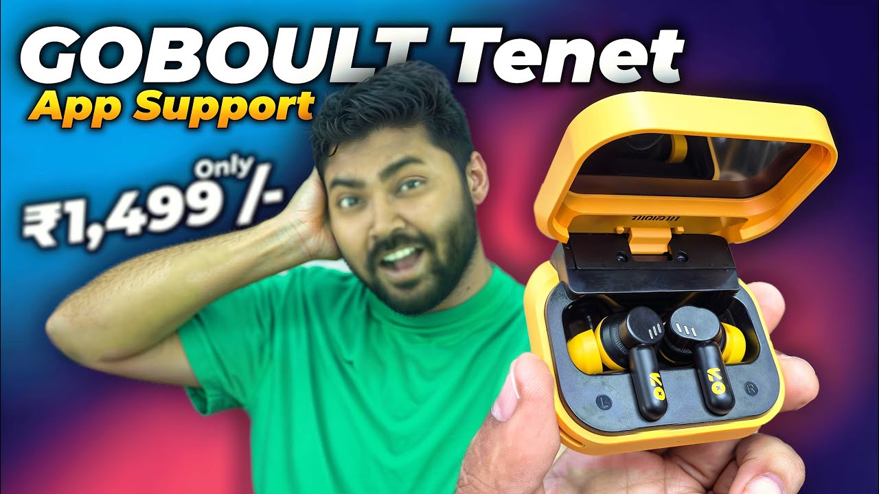 GOBOULT Tenet Wireless Earbuds | Next-Gen Smart App Support |  Available on Flipkart