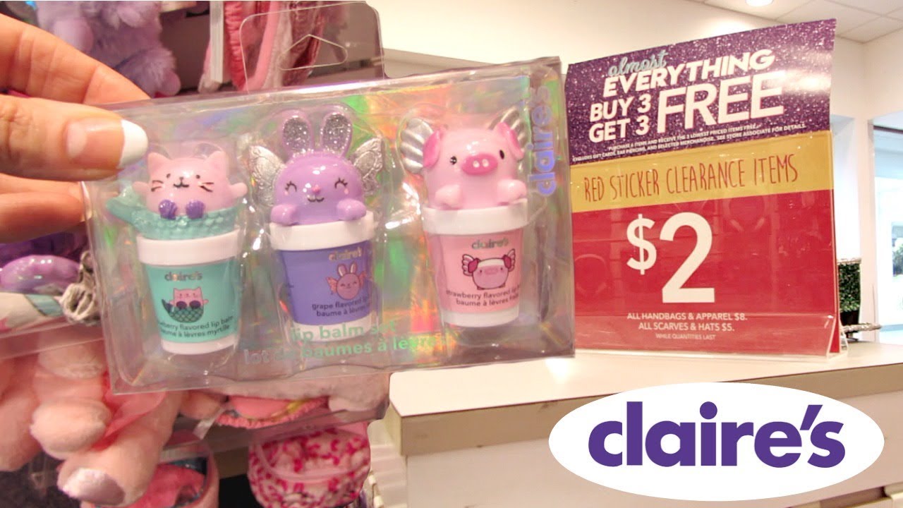 CLAIRE'S SHOP WITH ME *$2 CLEARANCE SALE + BUY 3, GET 3 FREE*