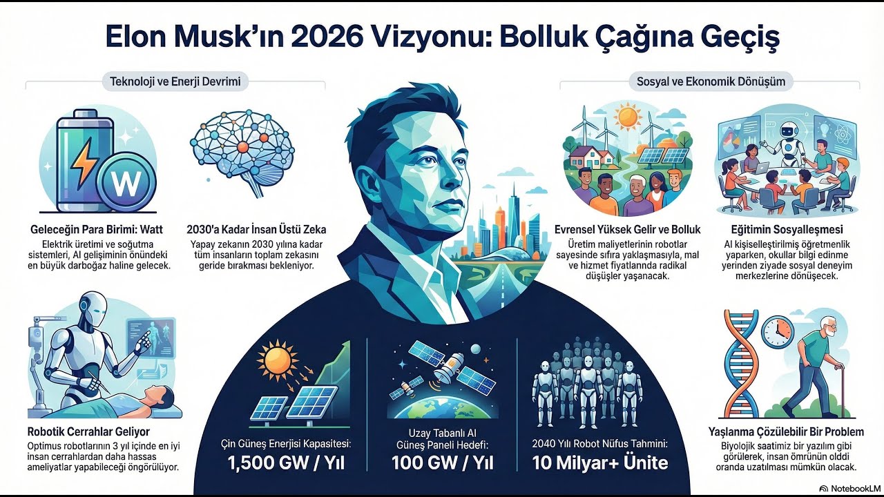 Elon Musk'ın Yapay Zeka ve Gelecek Öngörüsü
