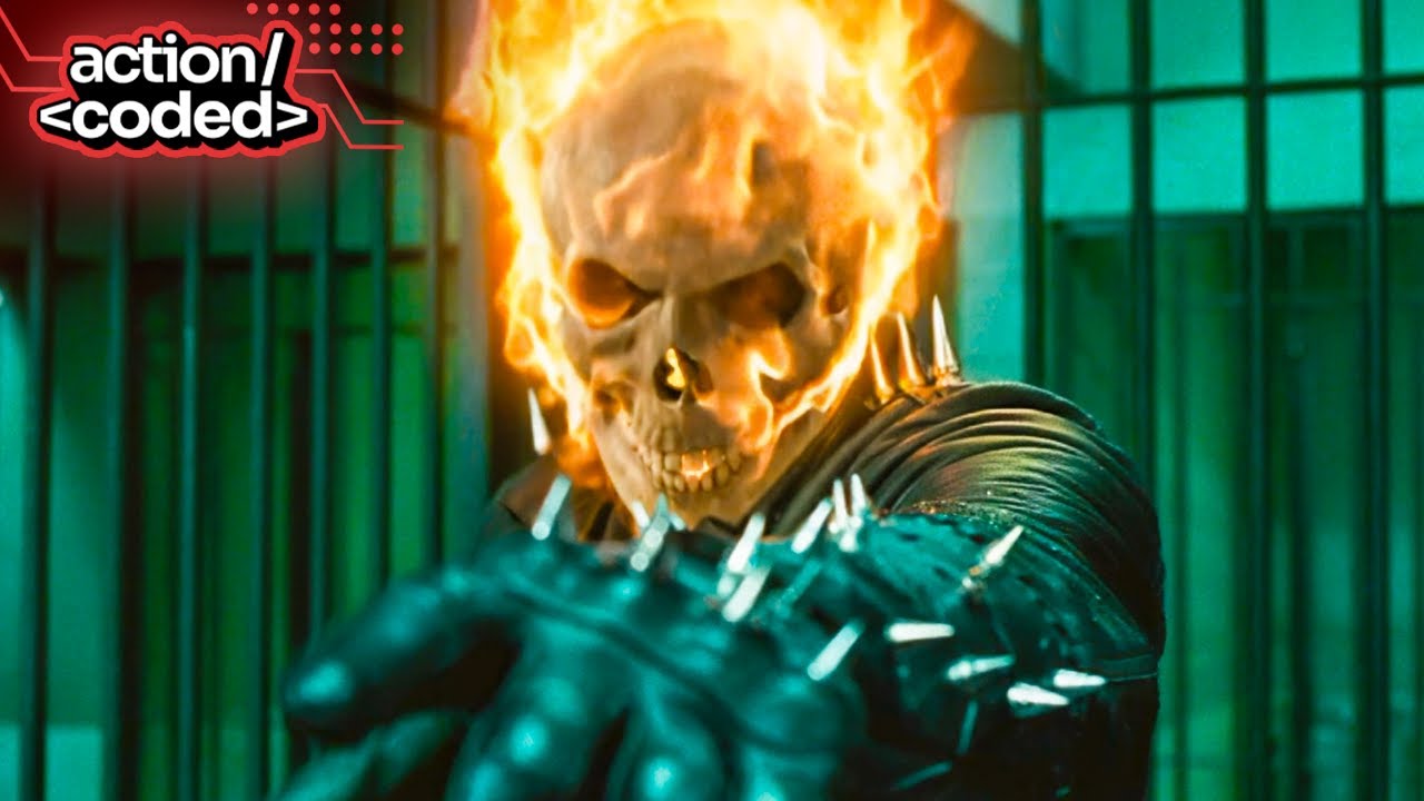 ghost rider (2007) &ndash; johnny blaze turned hell loose in lockup