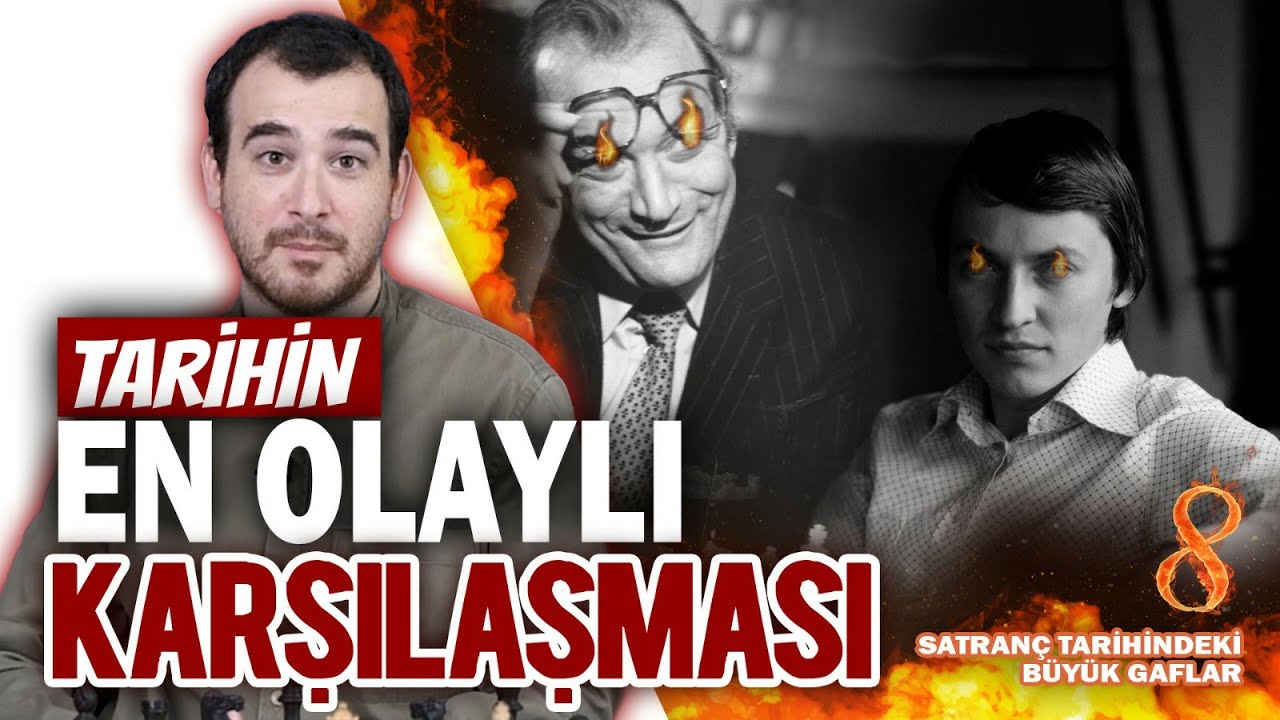 2 DÜŞMAN Satranç Oyuncusu Karşı Karşıya! -  Karpov vs Korchnoi | Büyük GAFLAR! Bölüm #8