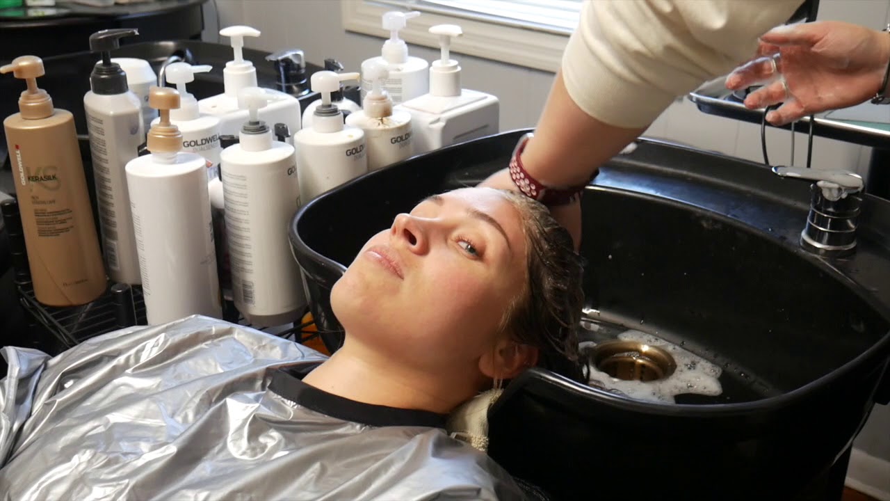 ASMR Hair Washing/Shampooing *shampoo sunday*