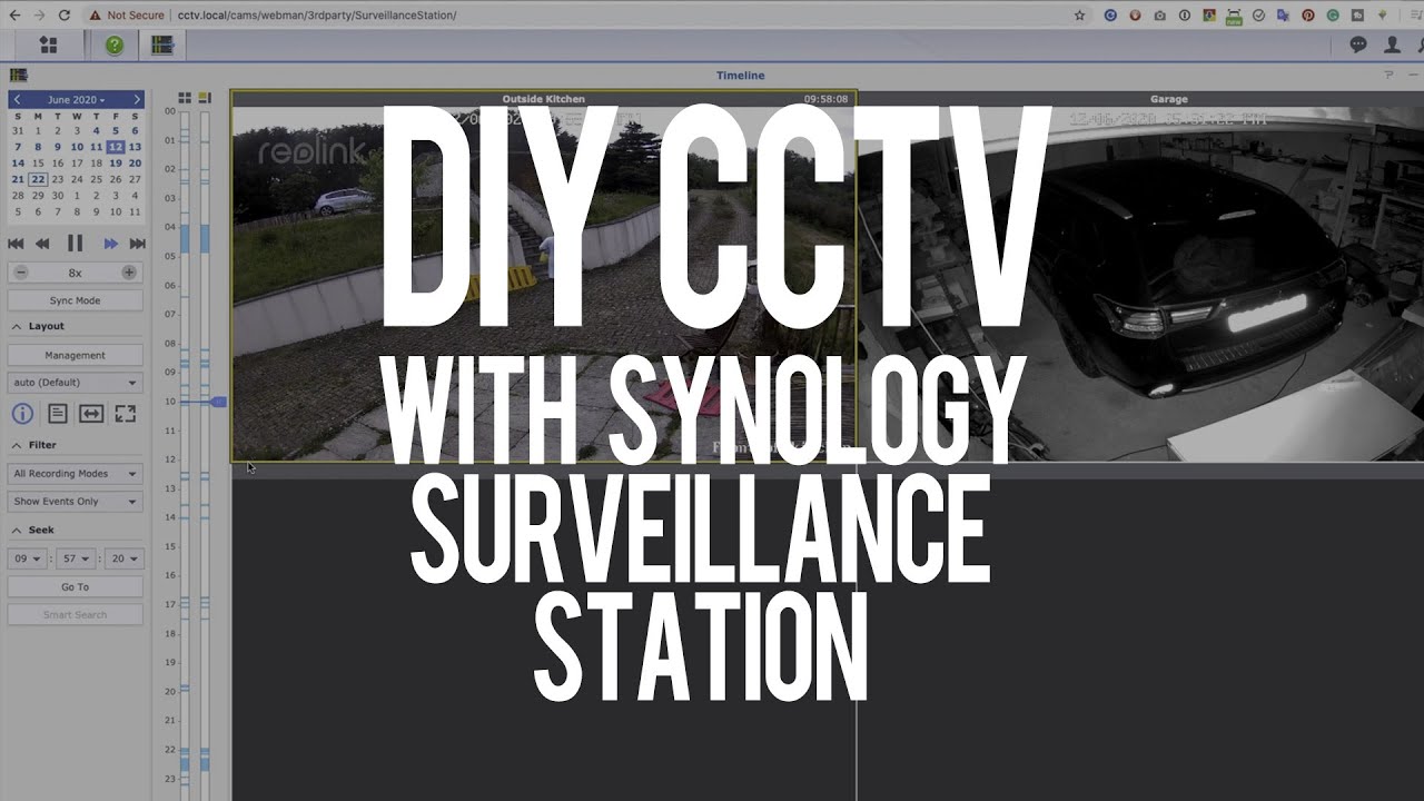 DIY CCTV System, with Synology Surveillance Station