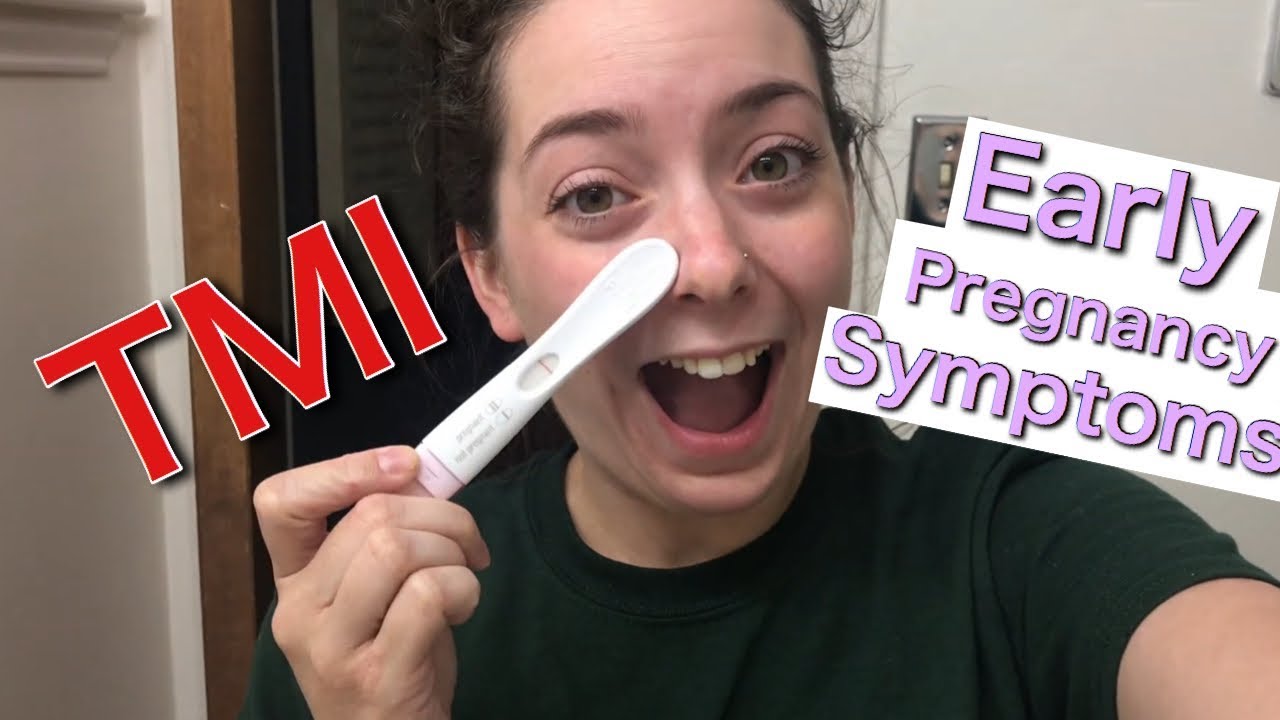 3 - 4 weeks Pregnancy Update // Two Week Wait // Early Symptoms // Belly Shot