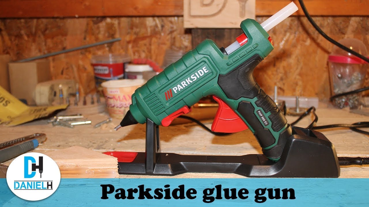 Parkside PHP 500 E3 Glue Gun testing