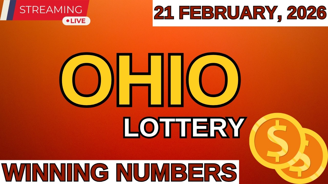 Ohio Midday Lottery Results For - 21 Feb, 2026 - Pick 3 - Pick 4 - Pick 5 - Powerball -Mega Millions