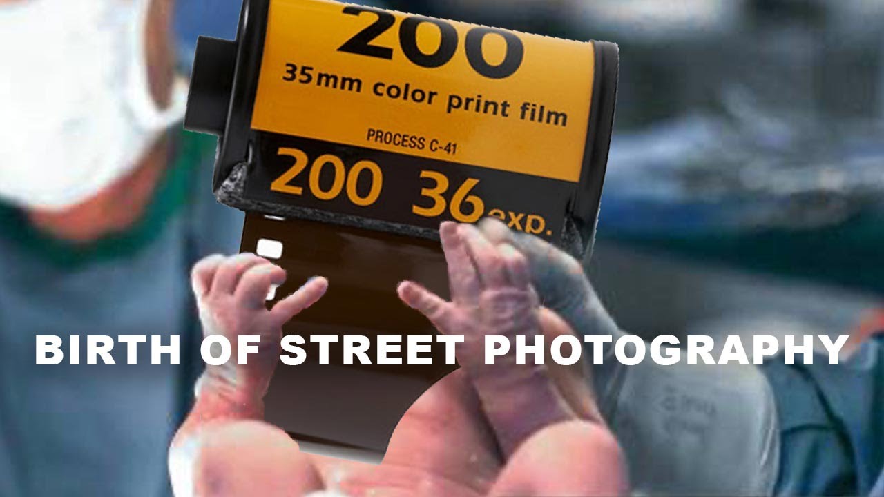 The BEAUTIFUL Birth of Street Photography... IT'S A BOY!