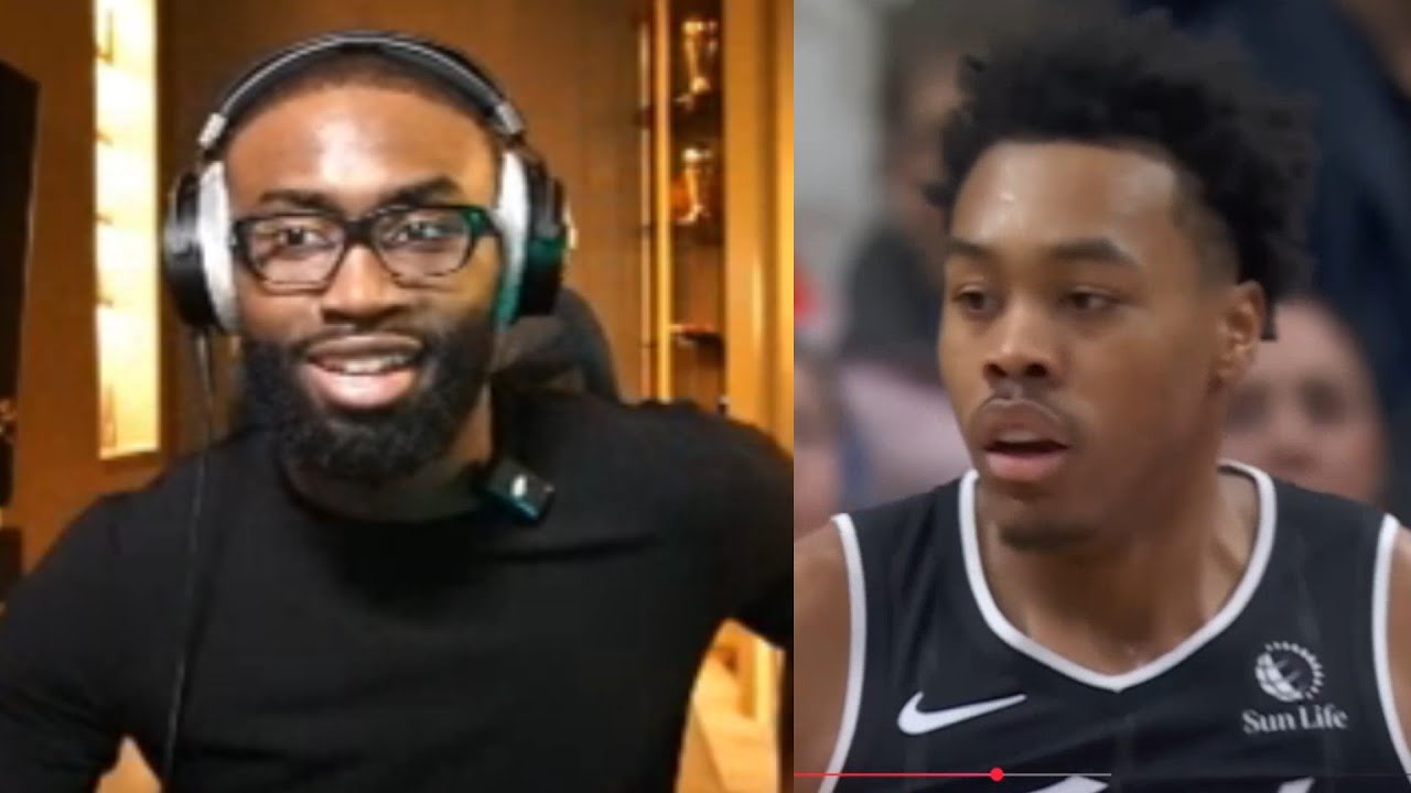 Jaylen Brown on Scottie Barnes being strong 