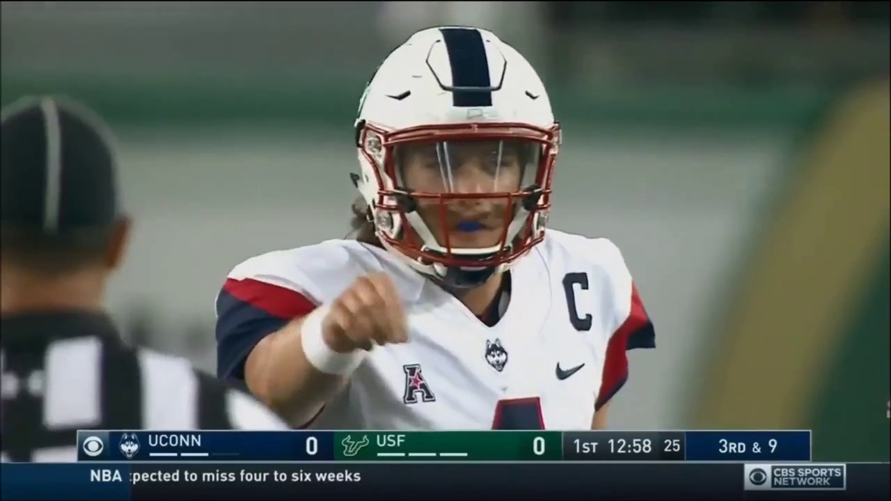 This Is UConn Country: QB Bryant Shirreffs Highlights