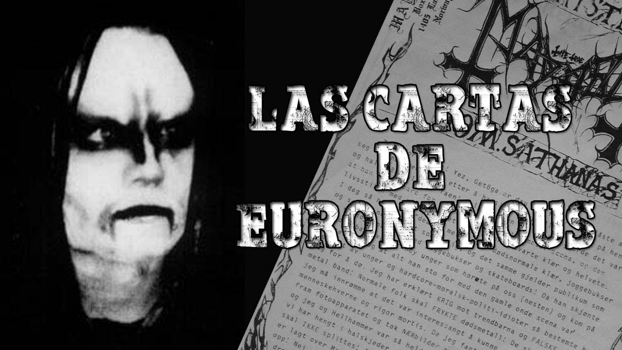 Las cartas de Euronymous - Mayhem